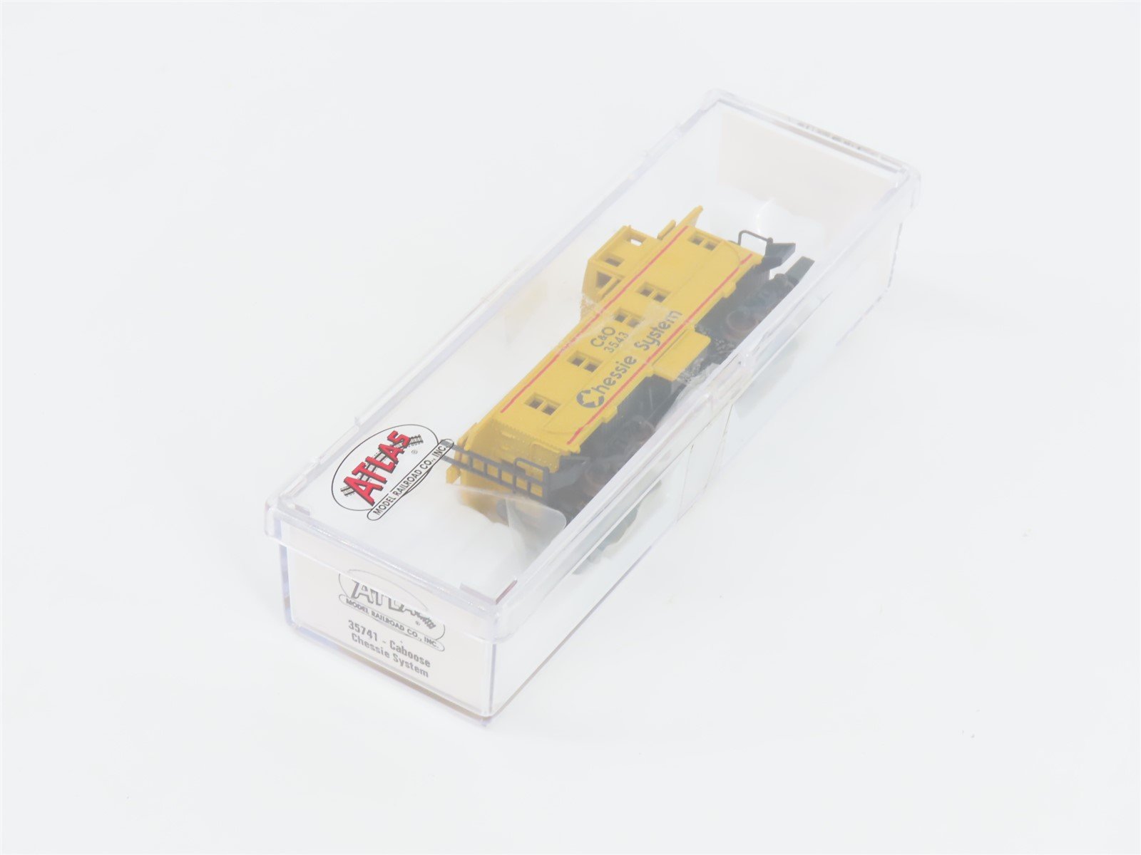 N Scale Atlas 35741 C&O Chessie System Caboose #3543