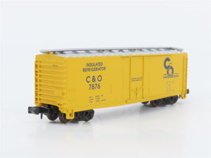 N Scale Atlas 33061 C&O Chesapeake & Ohio 40' Plug Door Boxcar #7876