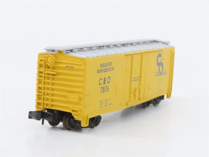 N Scale Atlas 33061 C&O Chesapeake & Ohio 40' Plug Door Boxcar #7876