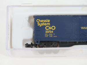 N Scale Atlas 33031 C&O Chesapeake & Ohio Chessie System 40' Boxcar #23724