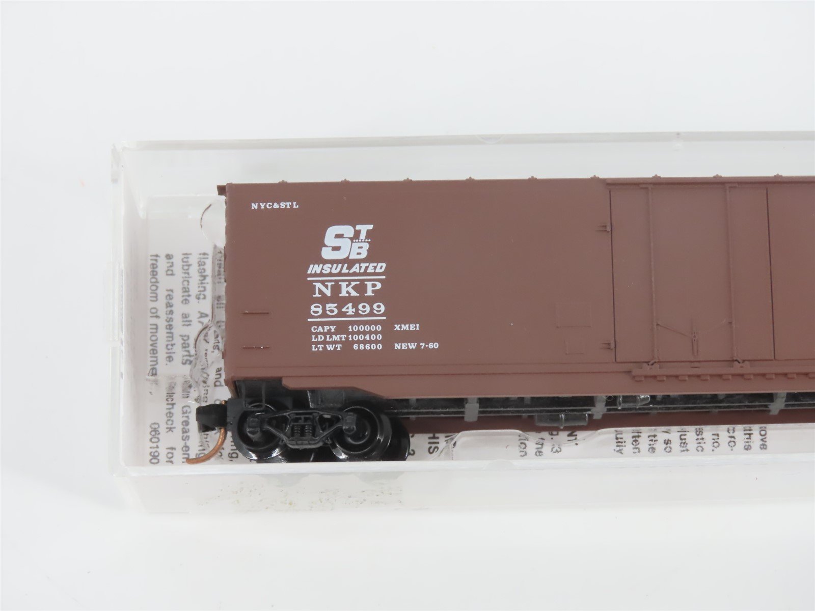 N Scale Micro-Trains MTL 32080 NKP Nickel Plate Road 50' Standard Boxcar #85499
