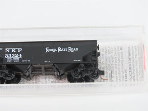 N Scale Micro-Trains MTL 87020 NKP Nickel Plate Road 33' Twin Bay Hopper #33324