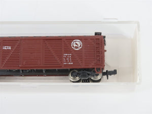 LOT of 4 N Scale Life-Like UP/GN/Shell Caboose, Tankcar, and Boxcars