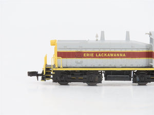 N Scale Life-Like 7886 EL Erie Lackawanna SW9/1200 Diesel Locomotive #437