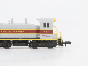 N Scale Life-Like 7886 EL Erie Lackawanna SW9/1200 Diesel Locomotive #437