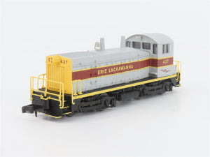 N Scale Life-Like 7886 EL Erie Lackawanna SW9/1200 Diesel Locomotive #437