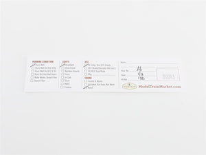 N Scale Life-Like 7886 EL Erie Lackawanna SW9/1200 Diesel Locomotive #437