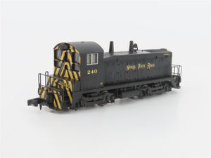 N Scale Life-Like 7514 NKP Nickel Plate Road SW9/1200 Diesel Locomotive #240
