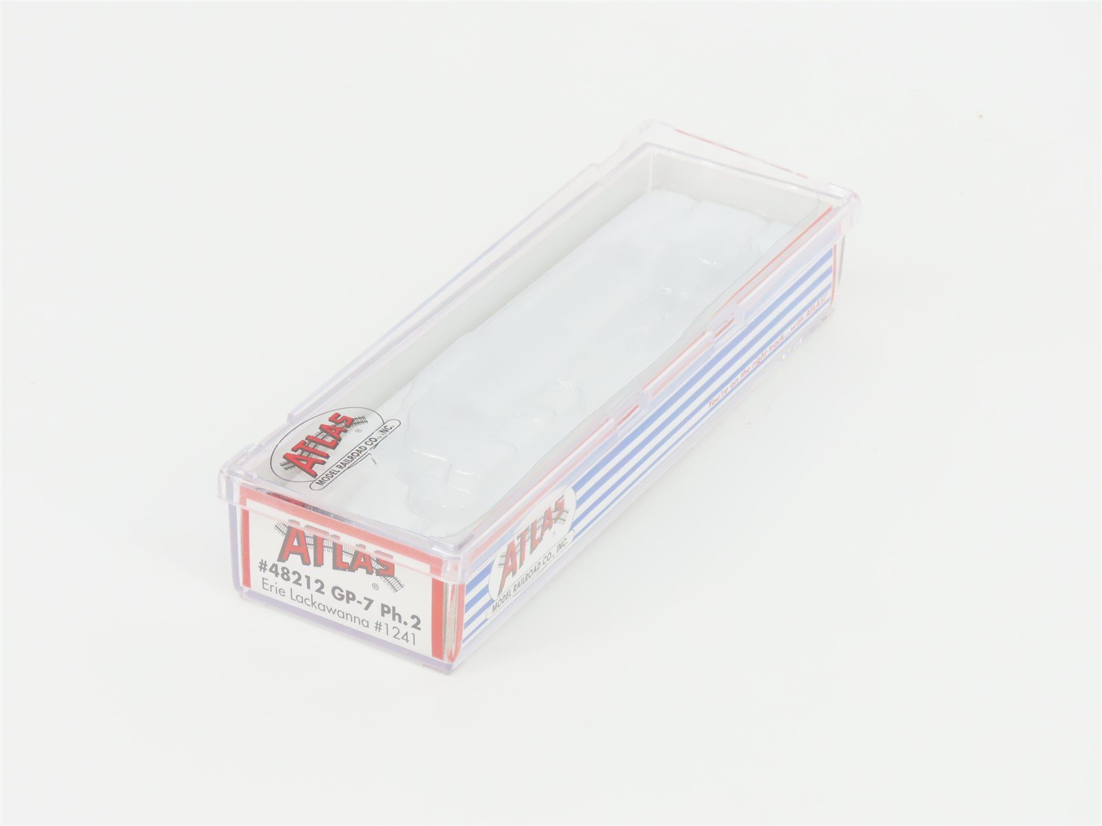 N Scale Atlas 48212 EL Erie Lackawanna GP7 Diesel Locomotive #1241