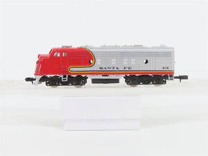 N Scale ATSF Santa Fe F7A Diesel Locomotive #215 UNPOWERED