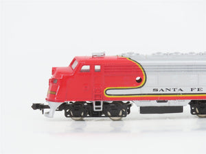 N Scale ATSF Santa Fe F7A Diesel Locomotive #215 UNPOWERED