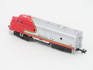 N Scale ATSF Santa Fe F7A Diesel Locomotive #215 UNPOWERED