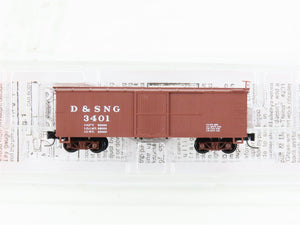 Nn3 Scale Micro-Trains MTL 80000050 D&SNG Durango & Silverton Box Car #3401