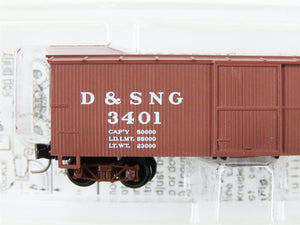 Nn3 Scale Micro-Trains MTL 80000050 D&SNG Durango & Silverton Box Car #3401