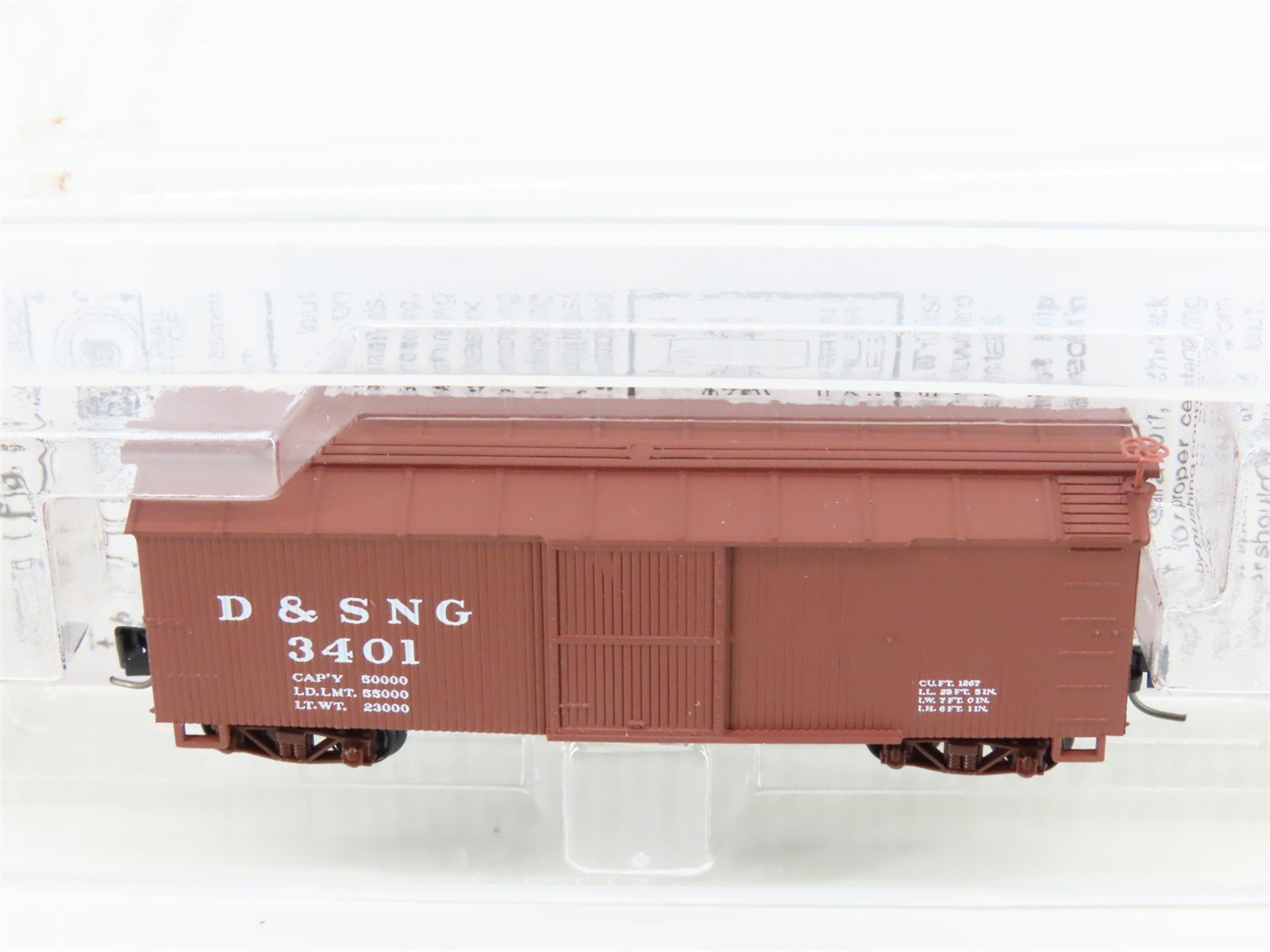 Nn3 Scale Micro-Trains MTL 80000050 D&SNG Durango & Silverton Box Car #3401