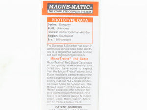 Nn3 Scale Micro-Trains MTL 80000050 D&SNG Durango & Silverton Box Car #3401