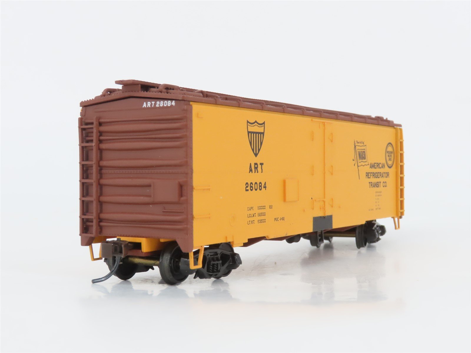 HO Walthers 932-22572 ART American Refrigerator 40' Steel Meat Reefers 2-Pack