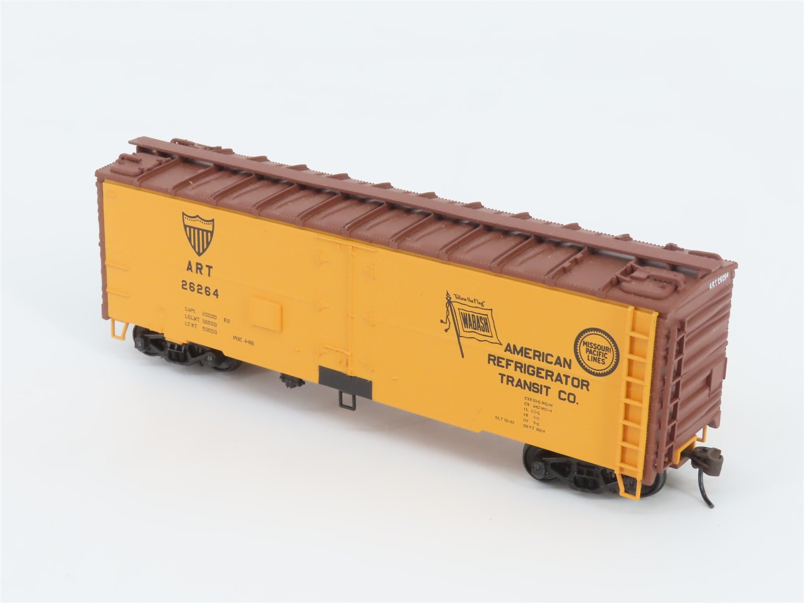 HO Walthers 932-22572 ART American Refrigerator 40' Steel Meat Reefers 2-Pack