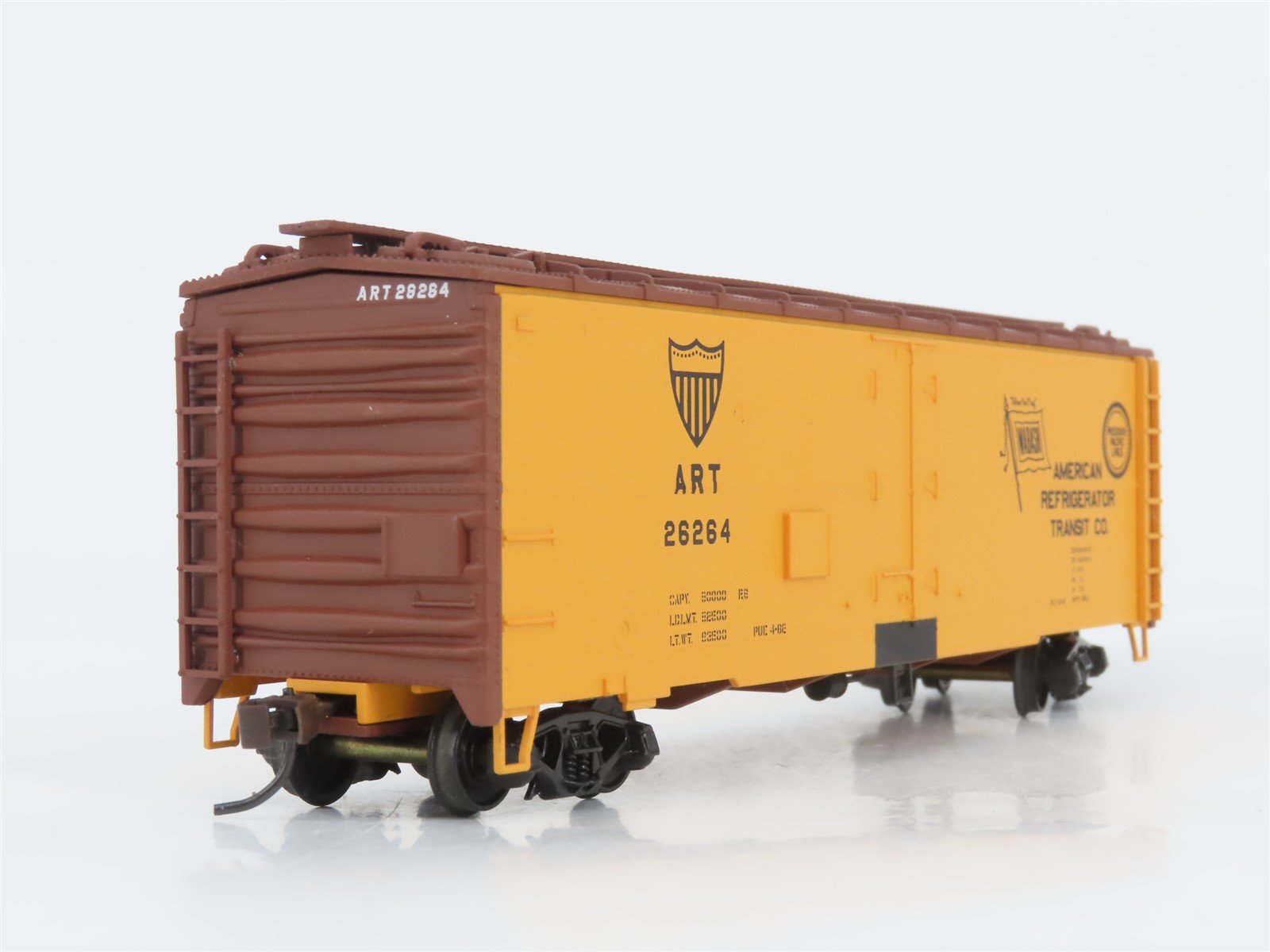 HO Walthers 932-22572 ART American Refrigerator 40' Steel Meat Reefers 2-Pack