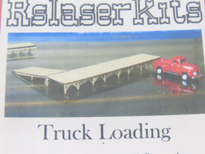 HO Scale Rslaserkits 3026 Truck Loading Scenery Wood Kit