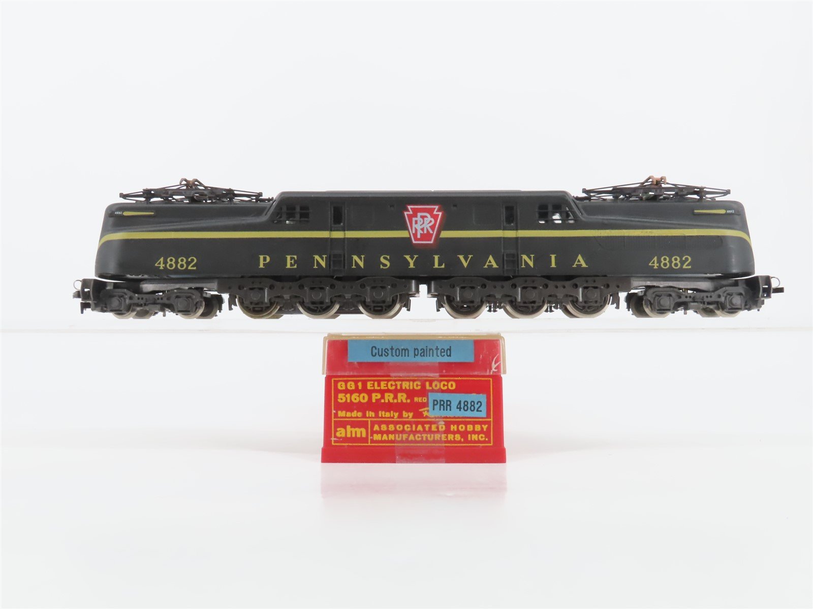 HO Scale AHM/Rivarossi 5160 PRR Pennsylvania GG1 Electric #4882 - Custom