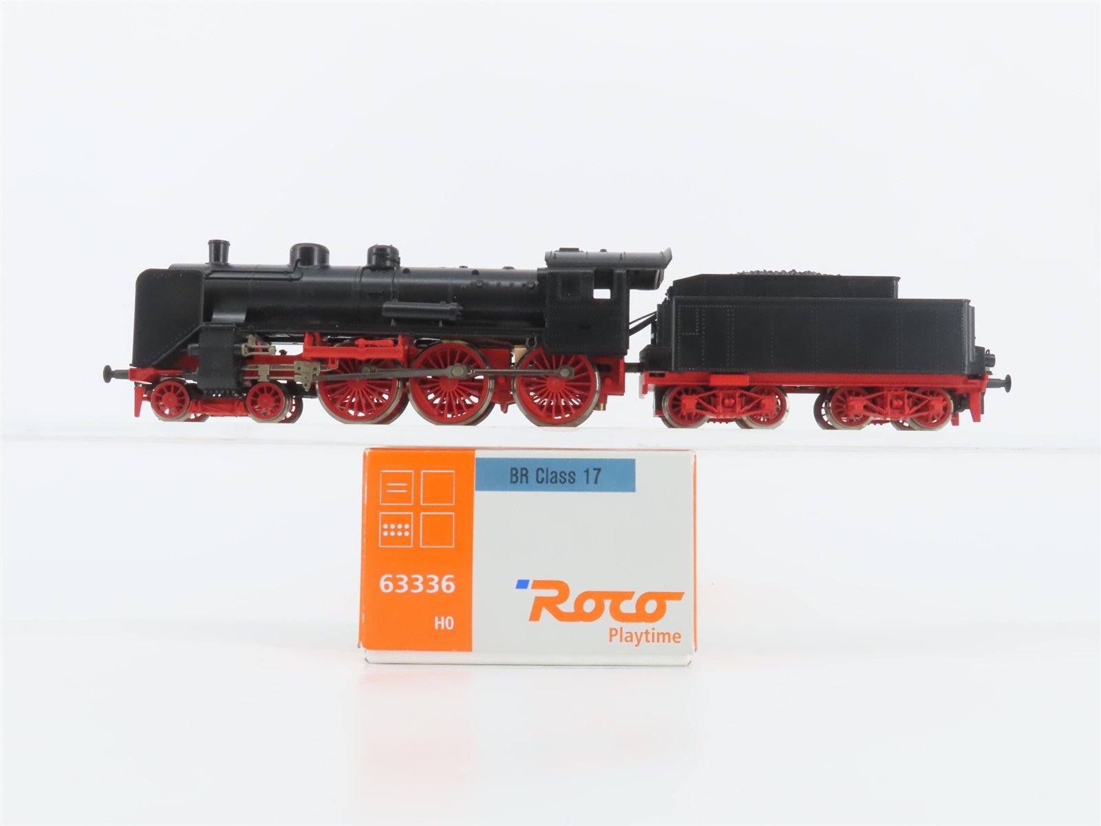 HO Scale Roco Playtime 63336 Unlettered European 4-6-0 BR17 Steam - DCC Ready