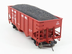 HO Scale Accurail 2511 CN Canadian National 2-Bay Hopper #116816 w/ Load - BUILT