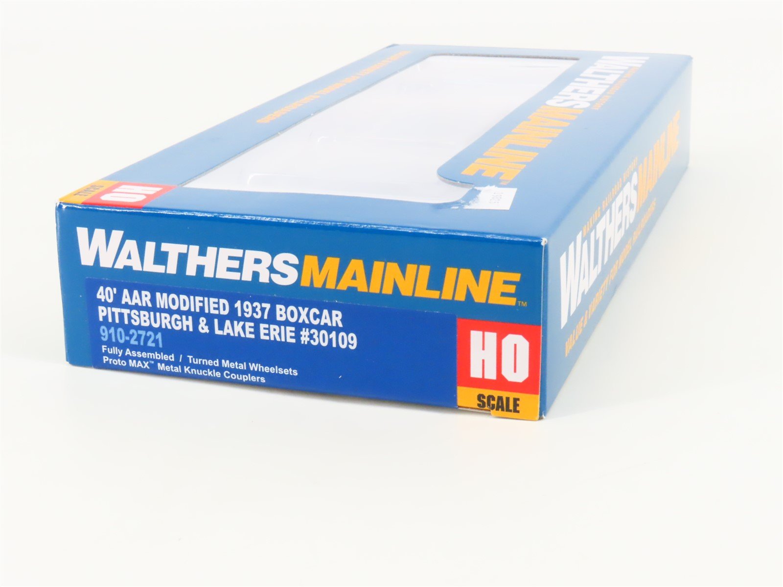 HO Scale Walthers Mainline 910-2721 P&LE New York Central 40' Box Car #30109