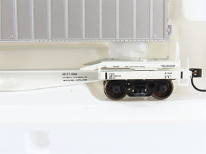 HO Scale Walthers Gold Line 932-3926 MILW Flexi-Van Flat Car #7028 w/ Trailers