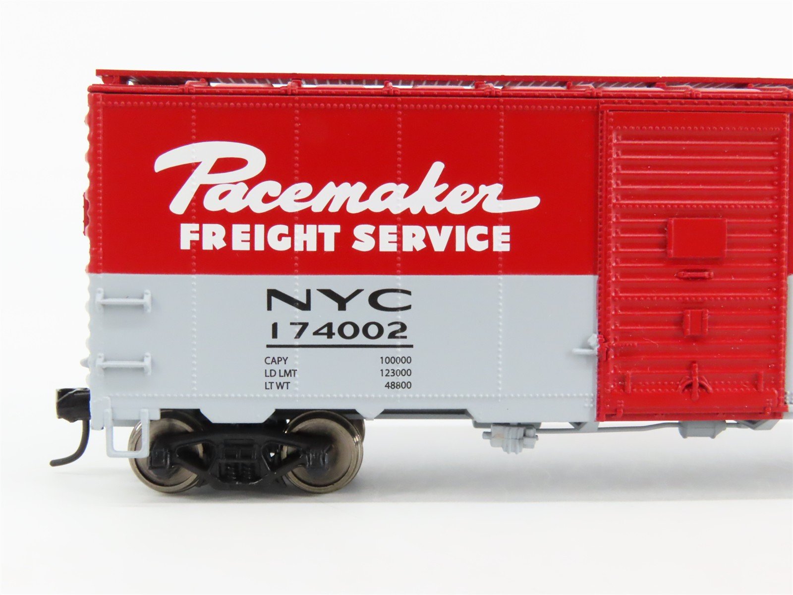 HO Scale Walthers NYC New York Central Pacemaker 40' Single Door Boxcar #174002