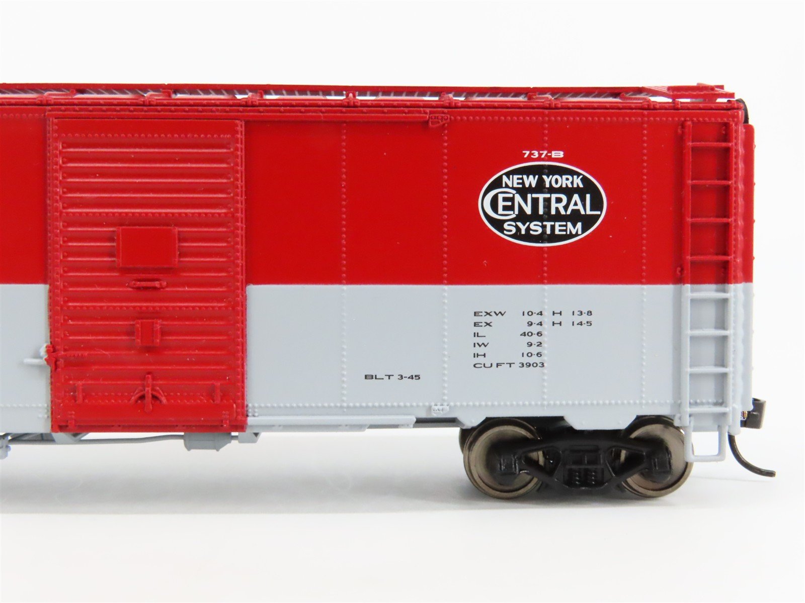HO Scale Walthers NYC New York Central Pacemaker 40' Single Door Boxcar #174002