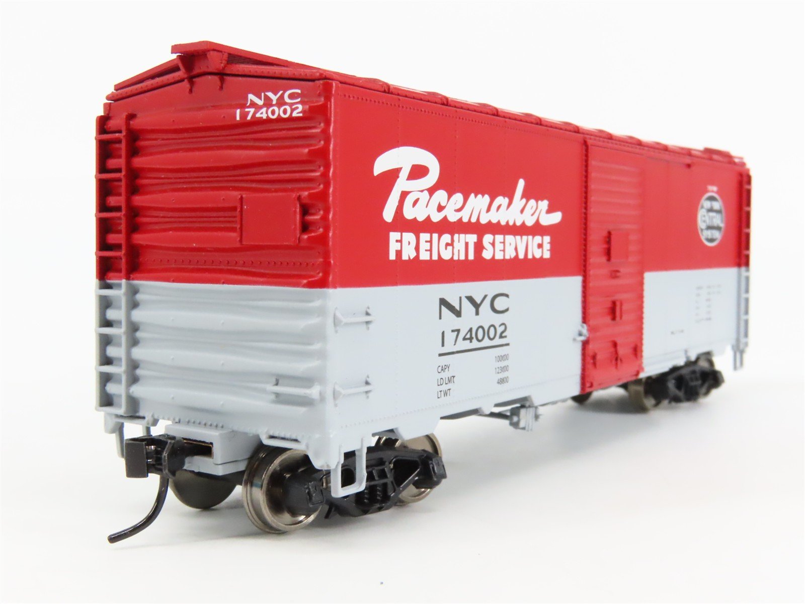 HO Scale Walthers NYC New York Central Pacemaker 40' Single Door Boxcar #174002