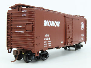 HO Scale Athearn/Cooper & Oshtemo 1232 MON MONON 40' Box Car #2003 - Pro Custom