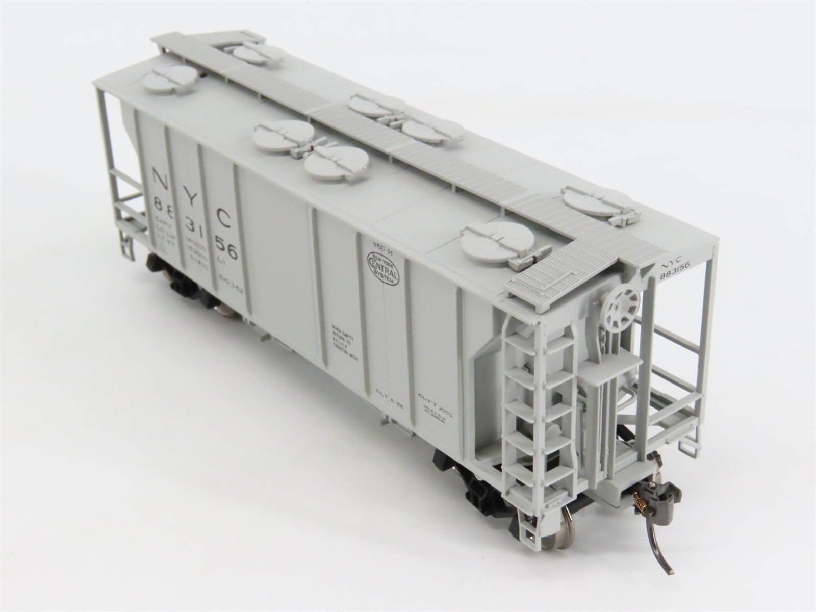 HO Scale Atlas NYC New York Central 2-Bay Covered Hopper #883156