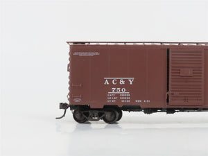 HO Scale Kadee 4002 AC&Y Akron Canton & Youngstown 40' Box Car #750