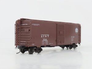 HO Scale Kadee 4002 AC&Y Akron Canton & Youngstown 40' Box Car #750