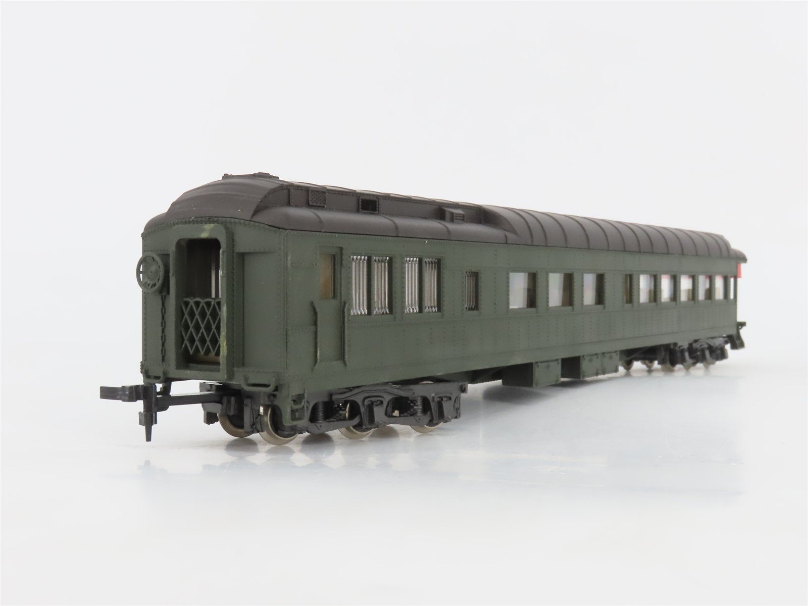 HO Scale AHM/Rivarossi Undecorated Observation Passenger Car