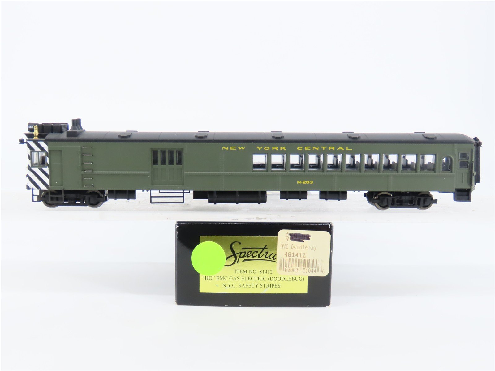HO Scale Bachmann 81412 NYC New York Central Gas Electric Doodlebug #M-230