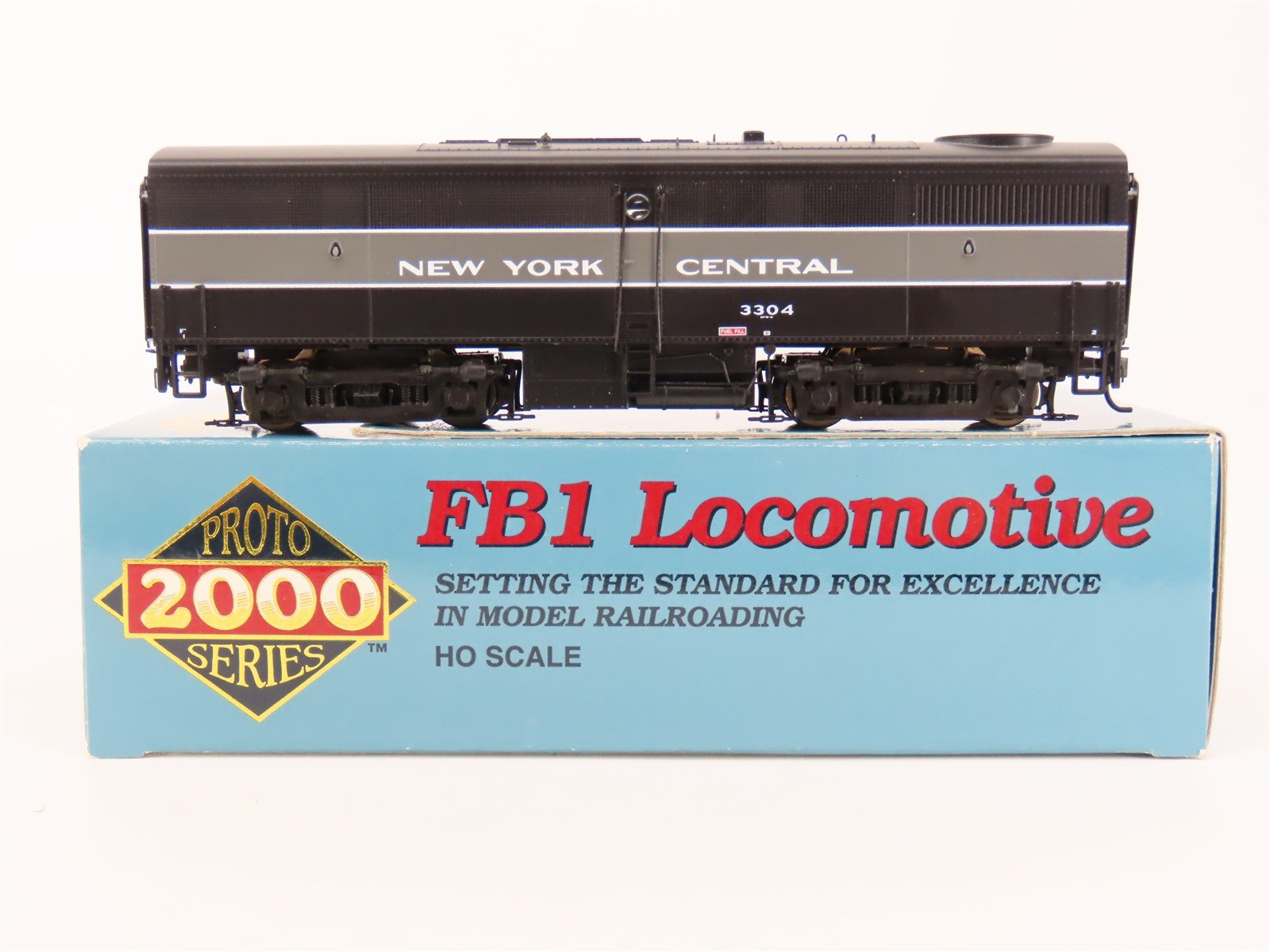 HO Scale Proto 2000 NYC New York Central FB1 Diesel Locomotive #3304 wDCC