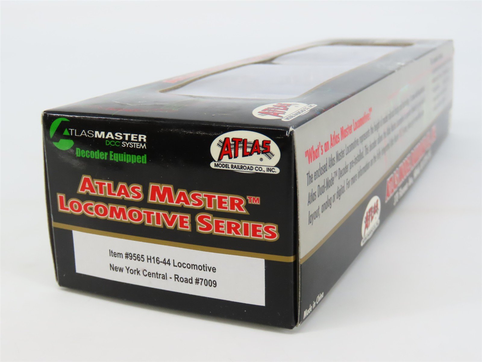 HO Scale Atlas Master 9565 NYC New York Central H16-44 Diesel Loco #7009 wDCC