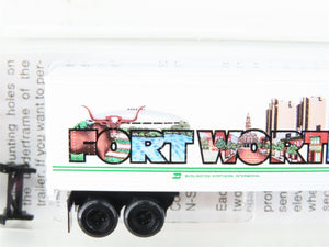 N Scale Micro-Trains MTL 67160 BN Intermodal Ft Worth 45' Trailer #237907