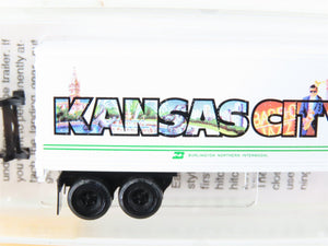 N Scale Micro-Trains MTL 67110 BN Intermodal Kansas City 45' Trailer #237895