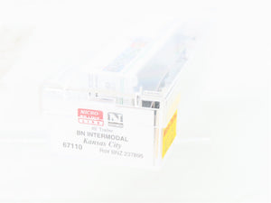 N Scale Micro-Trains MTL 67110 BN Intermodal Kansas City 45' Trailer #237895