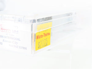 N Scale Micro-Trains MTL 67110 BN Intermodal Kansas City 45' Trailer #237895