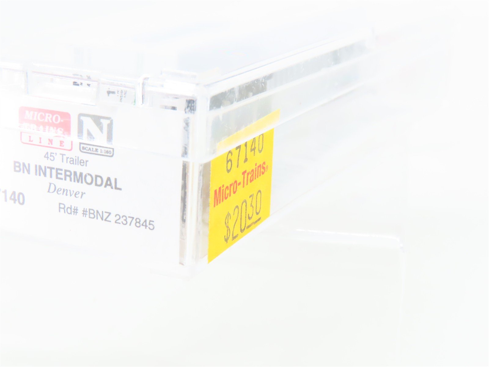 N Scale Micro-Trains MTL 67140 BN Intermodal Denver 45' Trailer #237845
