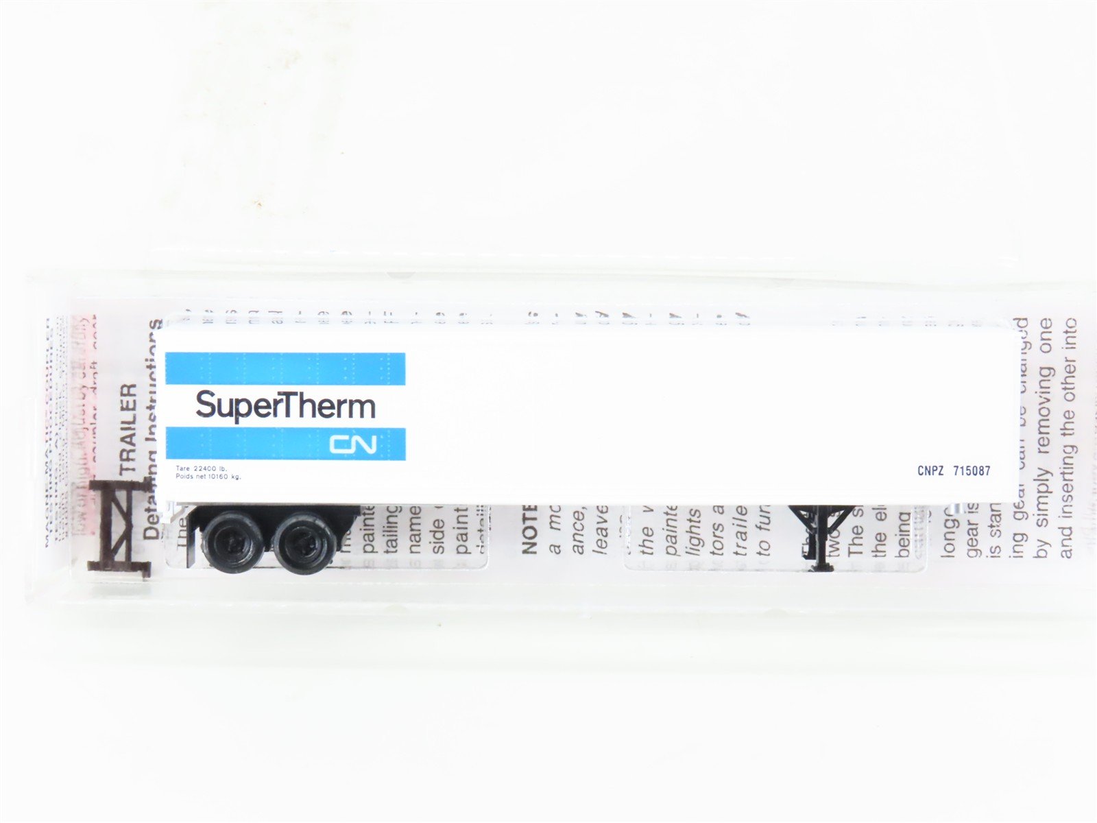 N Scale Micro-Trains MTL 45200080 CNPZ Canadian National 48' Trailer #715087