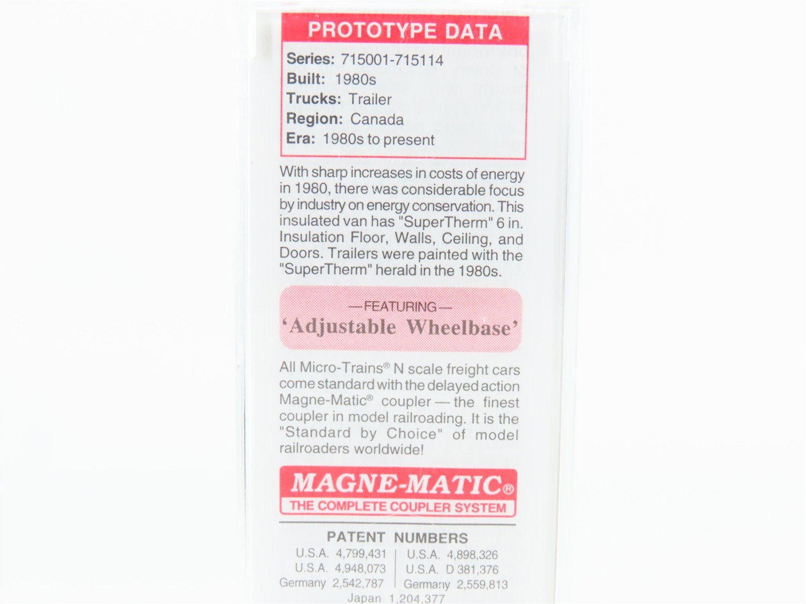 N Scale Micro-Trains MTL 45200080 CNPZ Canadian National 48' Trailer #715087