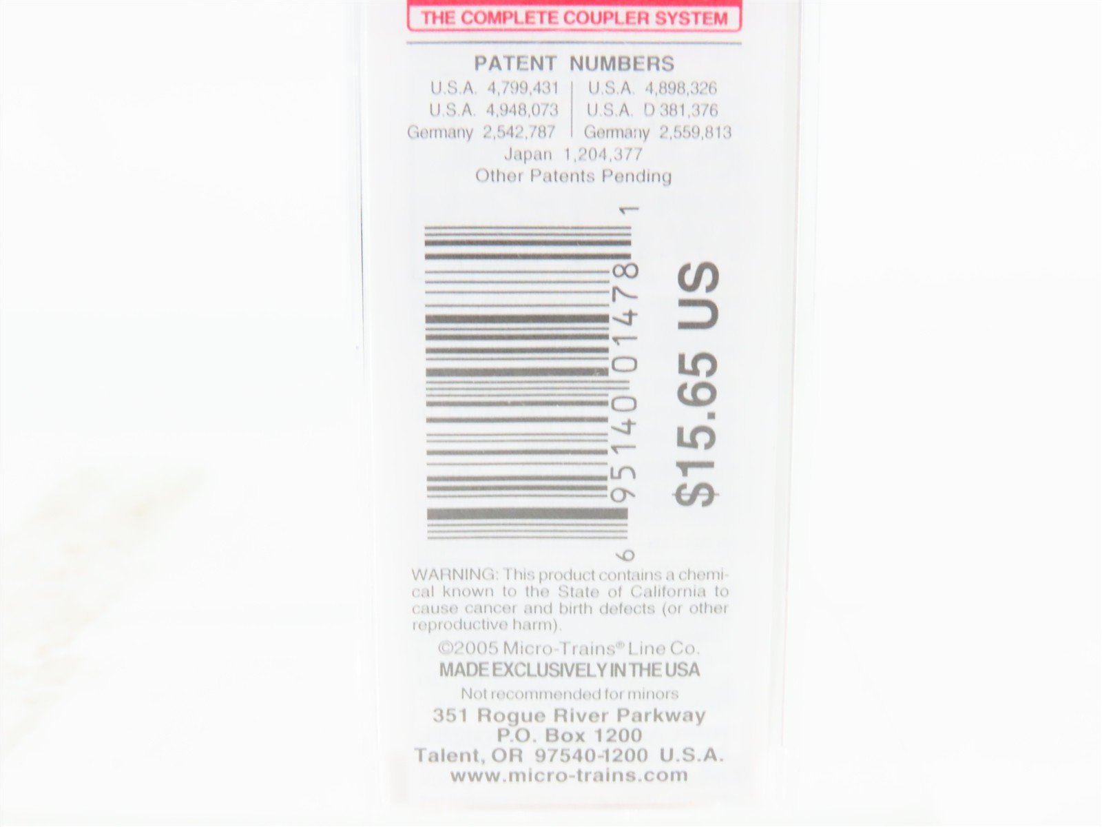 N Scale Micro-Trains MTL 45200080 CNPZ Canadian National 48' Trailer #715087