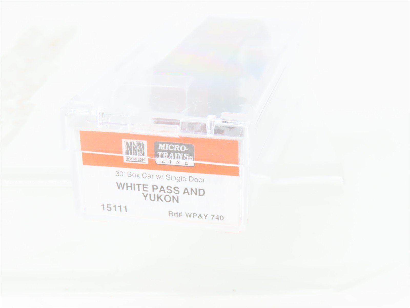 Nn3 Scale Micro-Trains MTL 15111 WP&Y White Pass & Yukon 30' Box Car #740