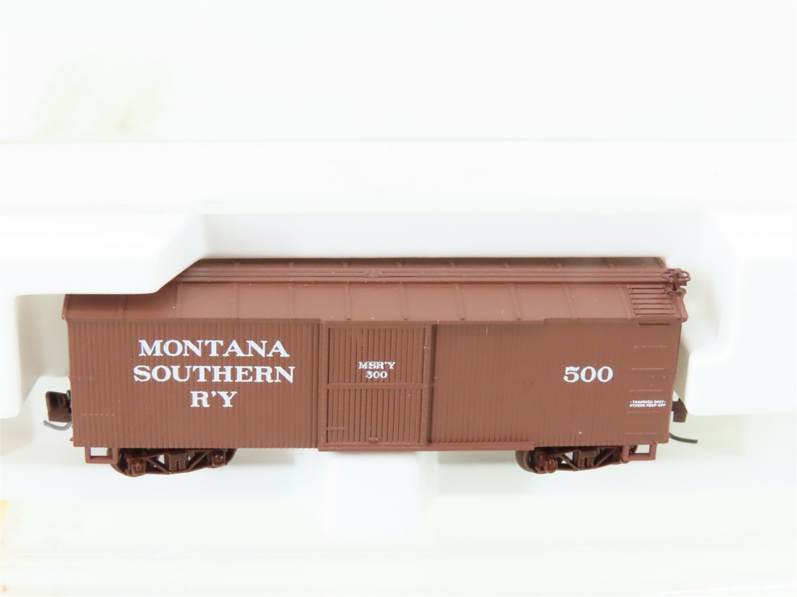 Nn3 Scale Micro-Trains MTL 15110 MSRY Montana Southern Railway 30' Box Car #500